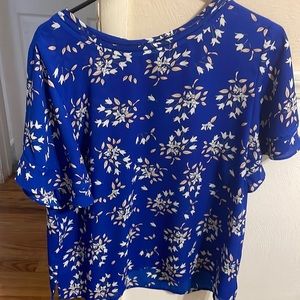 Dressy blouse size L